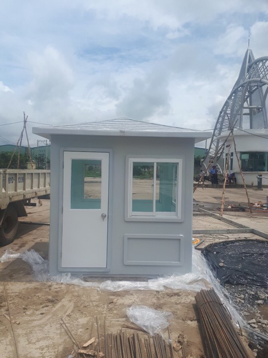 Lắp đặt cabin điều khiển trạm cân oto tải