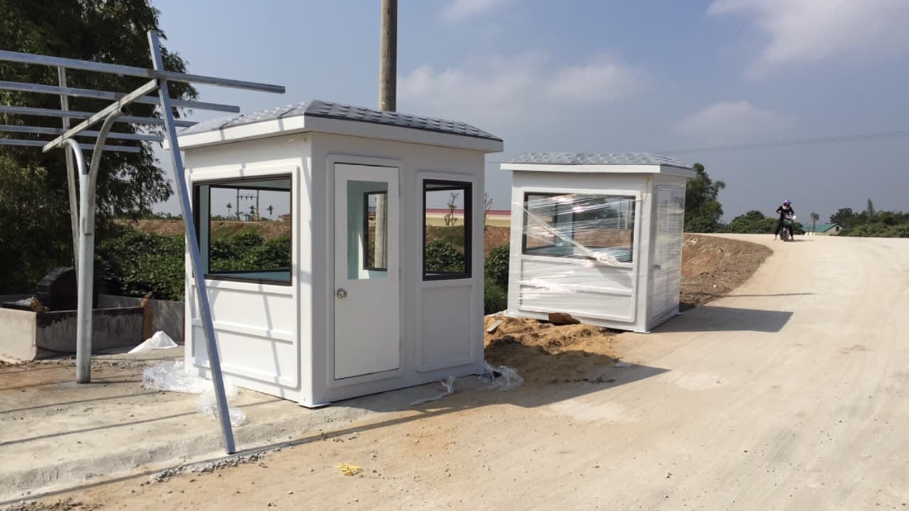 Lắp đặt cabin bán vé tại bến phà