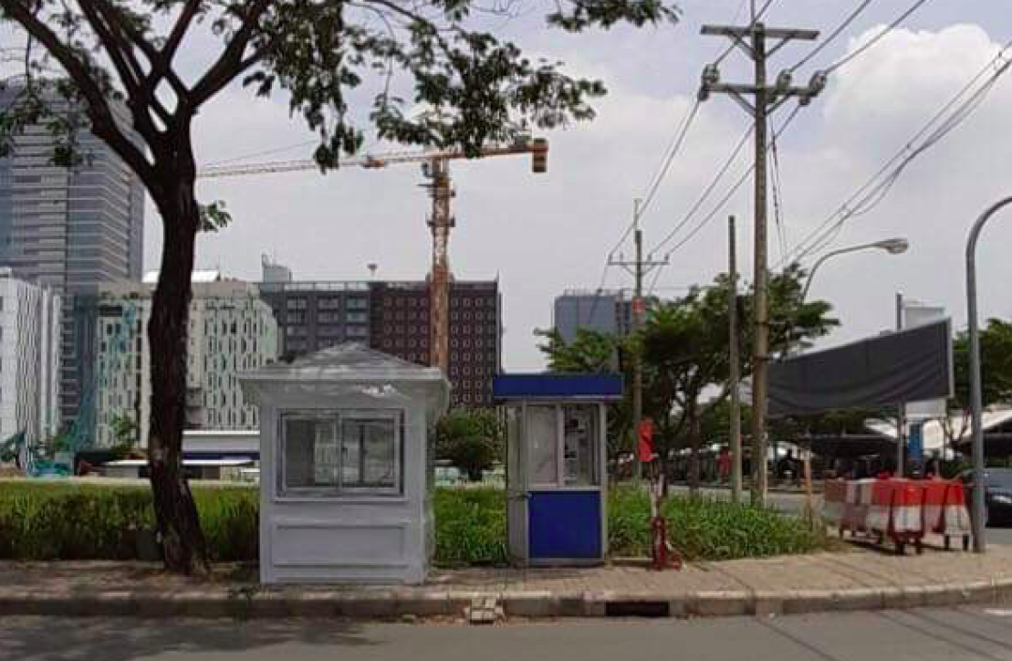Chốt bảo vệ cao cấp Vinacabin được dùng tại các khu đô thị mới