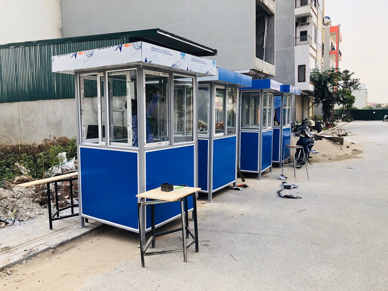 Chế tạo phòng bảo vệ giá rẻ