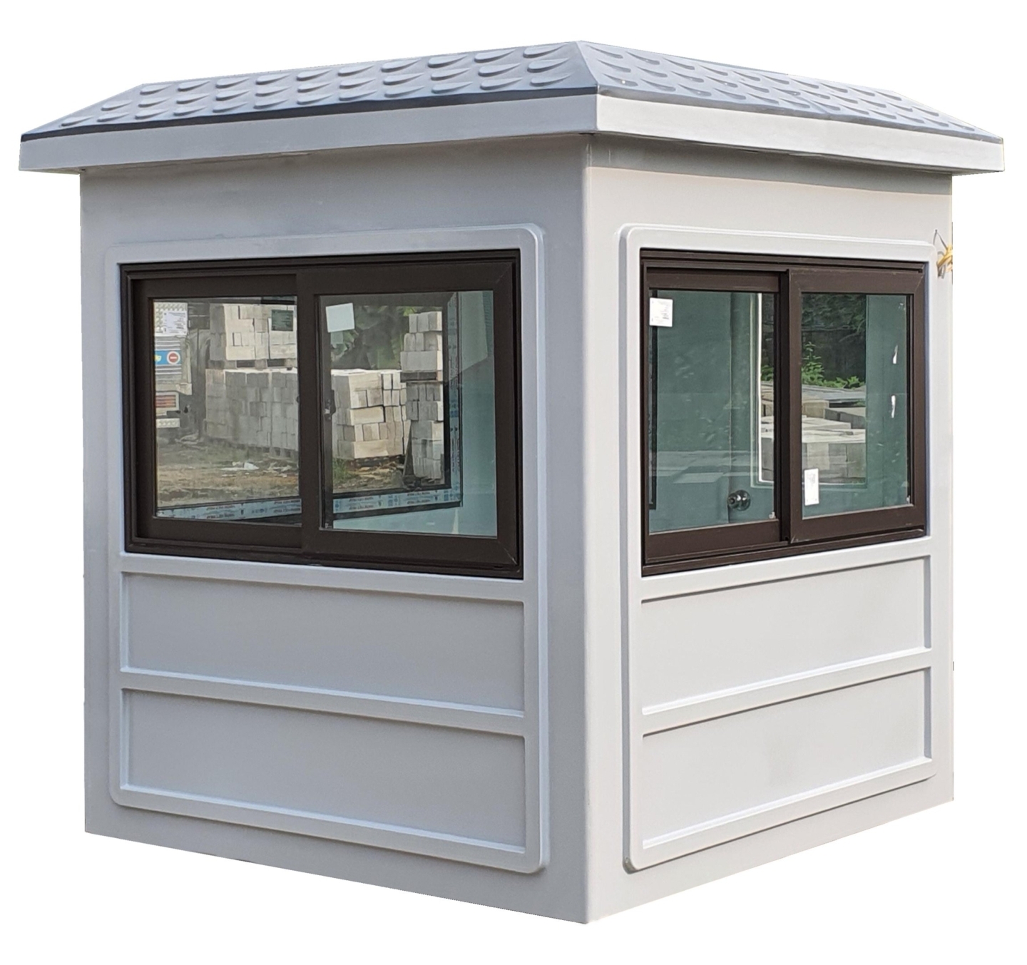 Nhà bảo vệ composite Vinacabin đúc nguyên khối