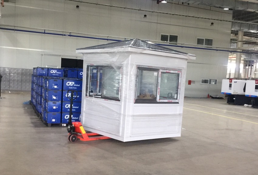 Nhà bảo vệ composite tiền chế Vinacabin VC2.0x2.0N đúc nguyên khối