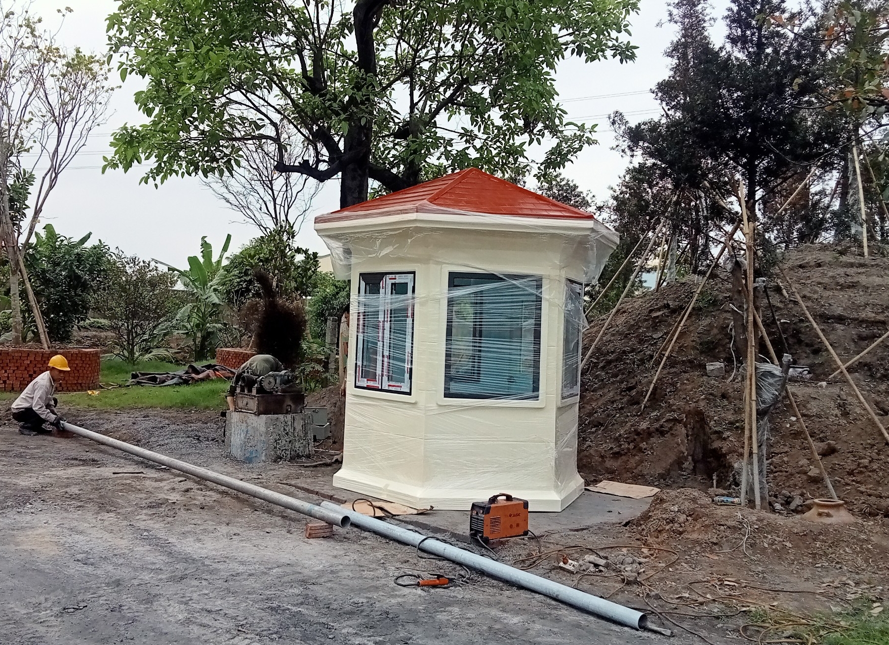 Nhà bảo vệ dành cho khu đô thị cao cấp