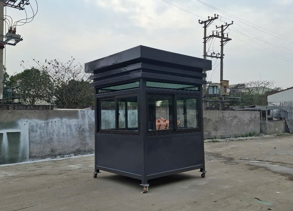 Bốt gác khung thép cao cấp nội thất composite