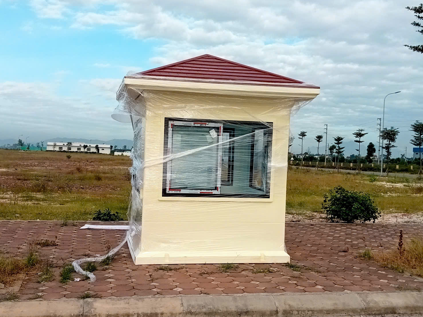 Nhà bảo vệ composite Handy Booths